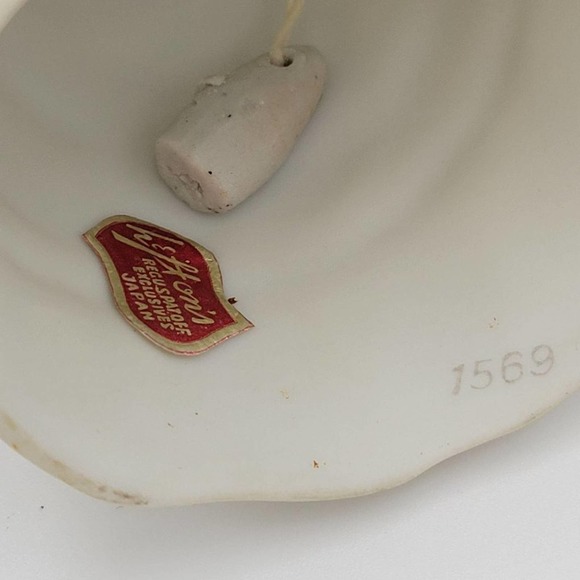 Vintage Lefton's Home Decor Lady Figurine Bell One Size‎ Multicolor Ceramic - Picture 3 of 5